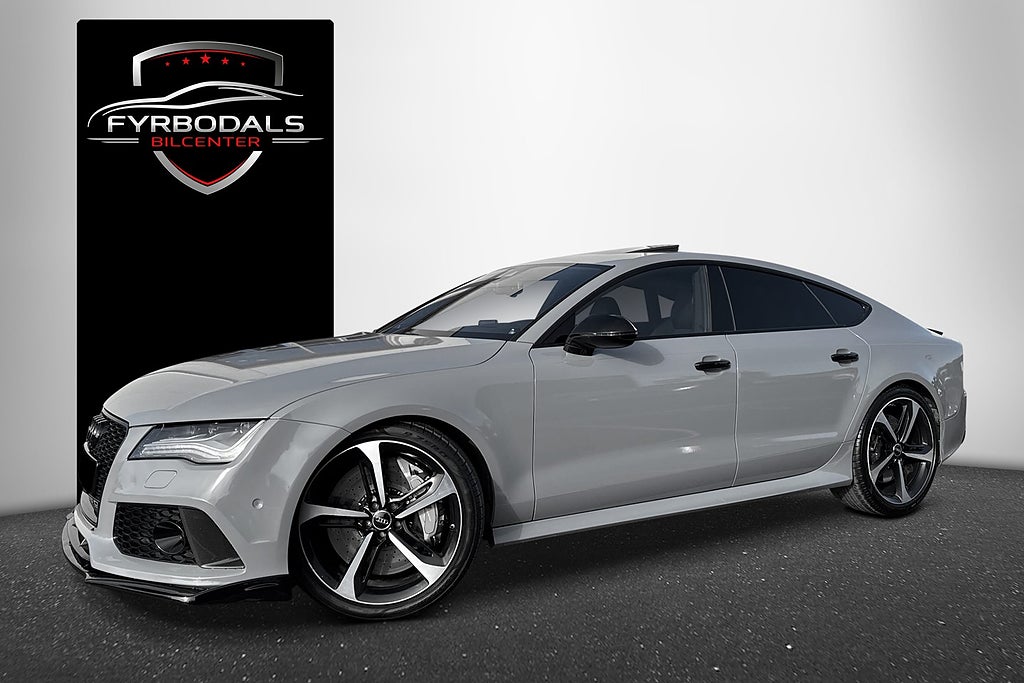 Audi RS7 4.0 V8 Quattro 560hk C7 Keramiska Taklucka B&O Påkostad