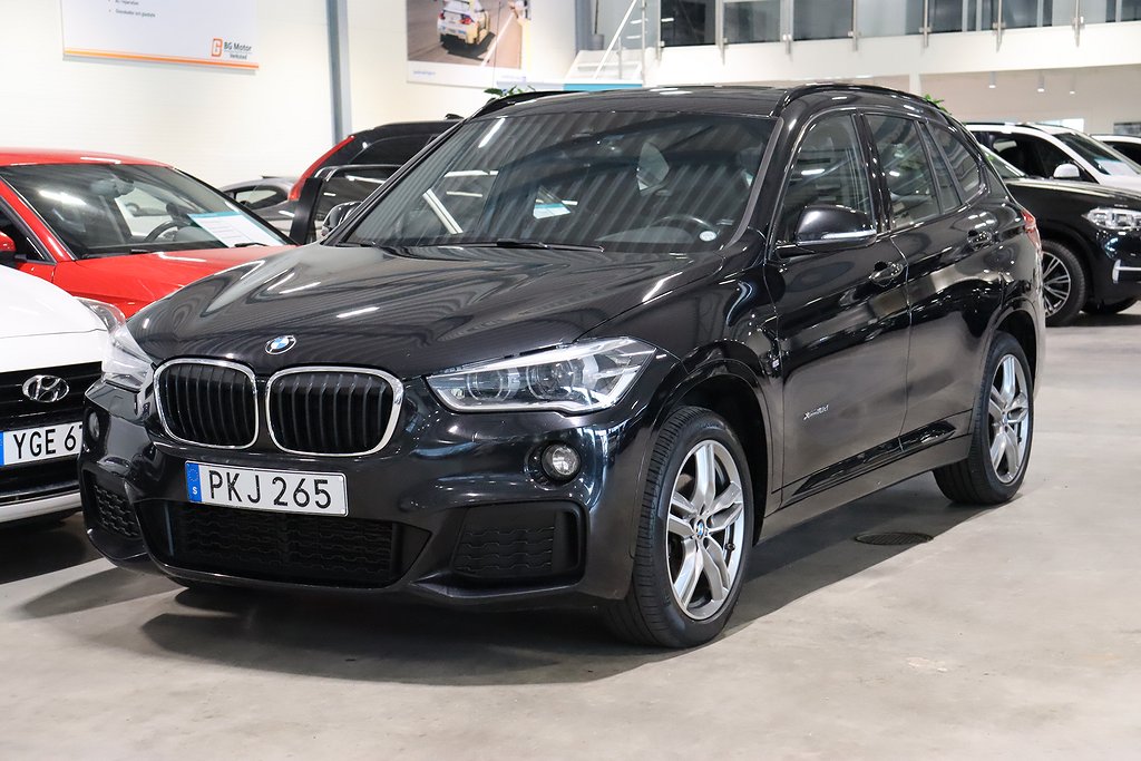 BMW X1 18d 150HK xDrive M Sport Aut Drag/Pano/Fullservad