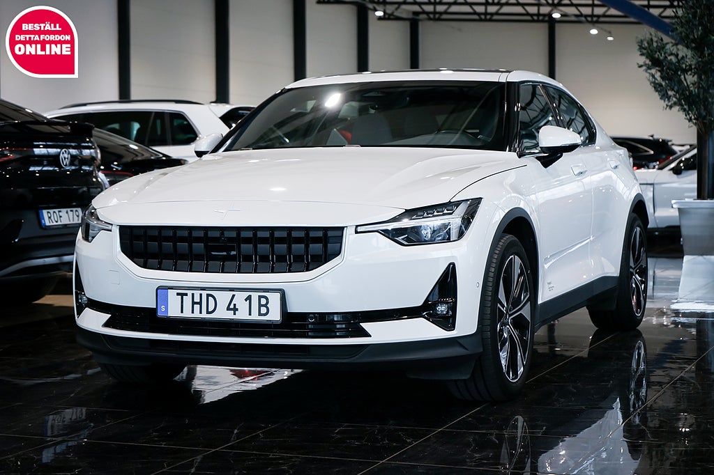 Polestar 2 Standard Range Single Motor Pano Drag Blis 360Kam  