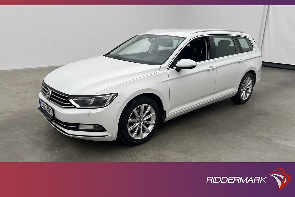 Volkswagen Passat 2.0 TDI 150hk Fjärr-Värmare Navi Sensorer