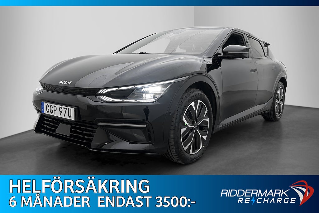 Kia EV6 77.4 kWh AWD 325hk GT-Line Meridian Head Up 360 MOMS