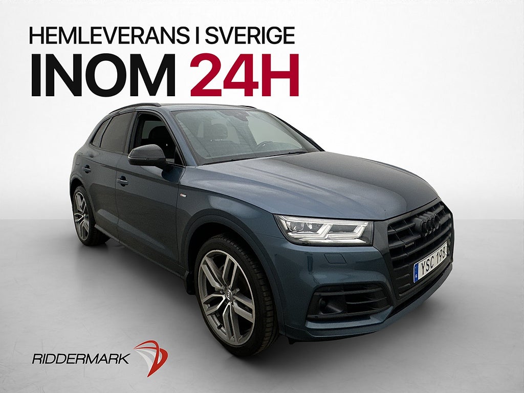 Audi Q5 TDI Q S-Line Luftfjädring B&O Värmare Kamera Drag