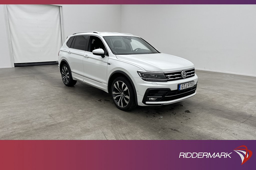 Volkswagen Tiguan Allspace 4M R-Line 7-Sit Cockpit Värm Drag