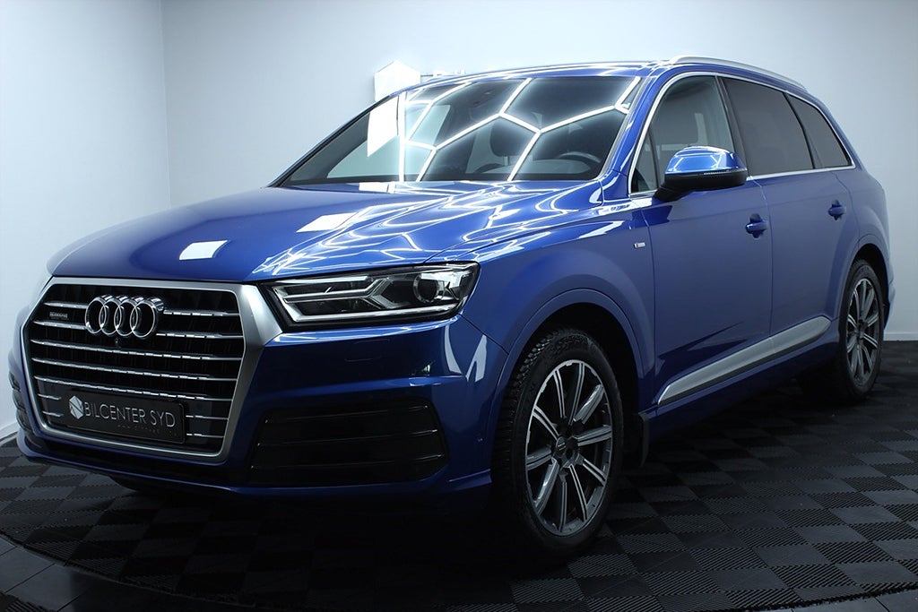 Audi Q7 3.0 TDI V6|quattro|7-Sits|Bose|S-line|360°|272hk