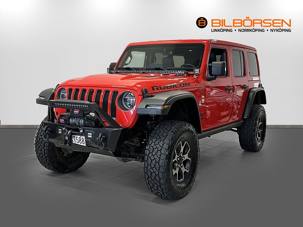 Jeep Wrangler Unlimited 2.2 CRD 4WD Rubicon (Drag, Vinsch, Extraljus