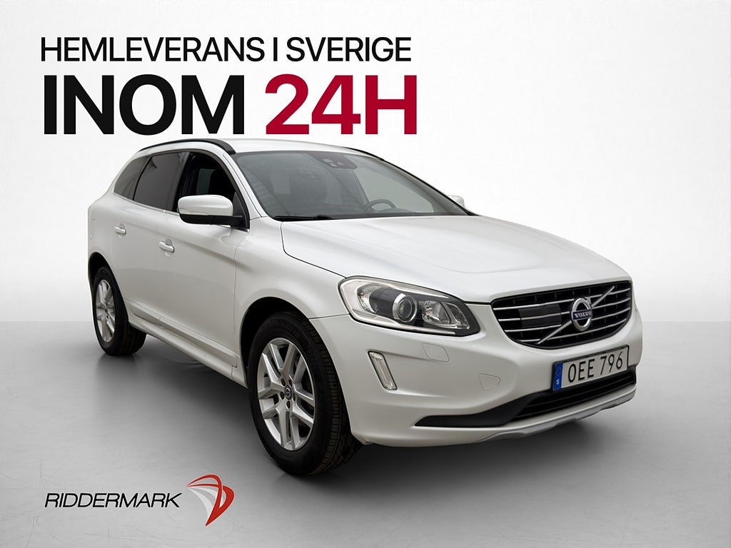 Volvo XC60 D4 AWD Classic Momentum VOC Värmare Drag Adap-far