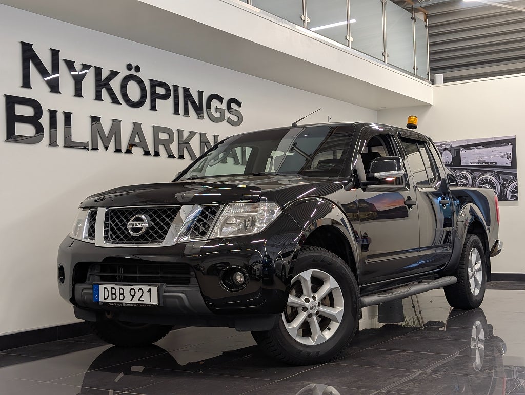 Nissan Navara Dubbelhytt 2.5 dCi 4x4 Leasebar | Dragkrok | Blixtfyr