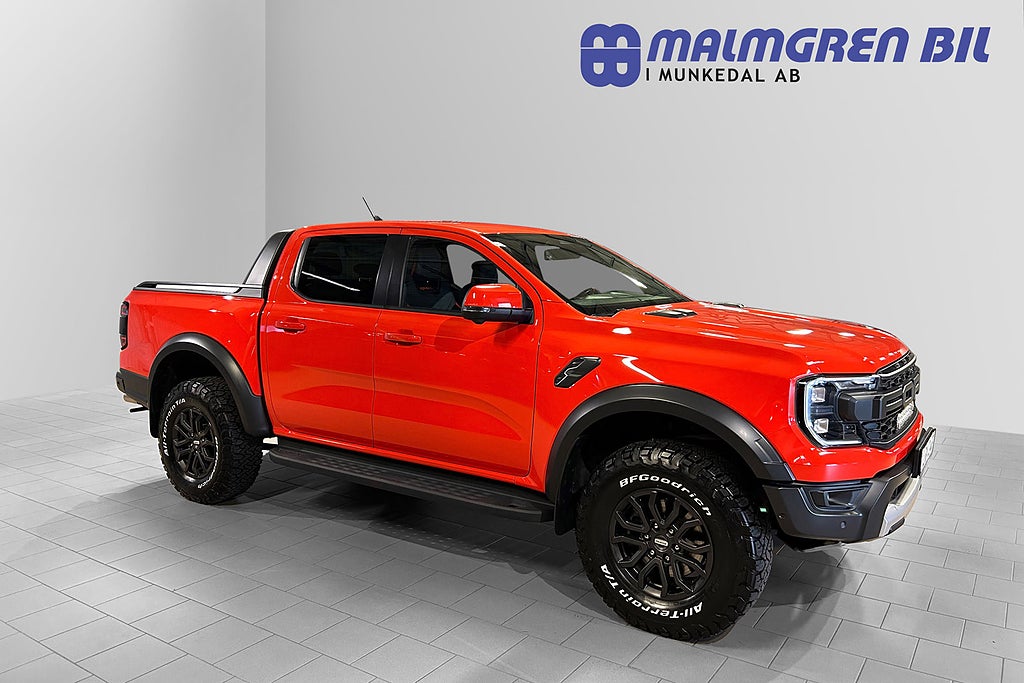 Ford Ranger Raptor Raptor 292hk 4WD Rolltopp Ledramp Släde