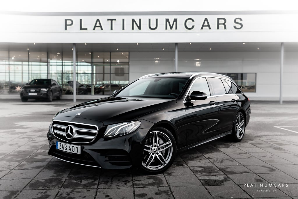 Mercedes-Benz E 220d T 4M AMG 194hk / Pano / Drag