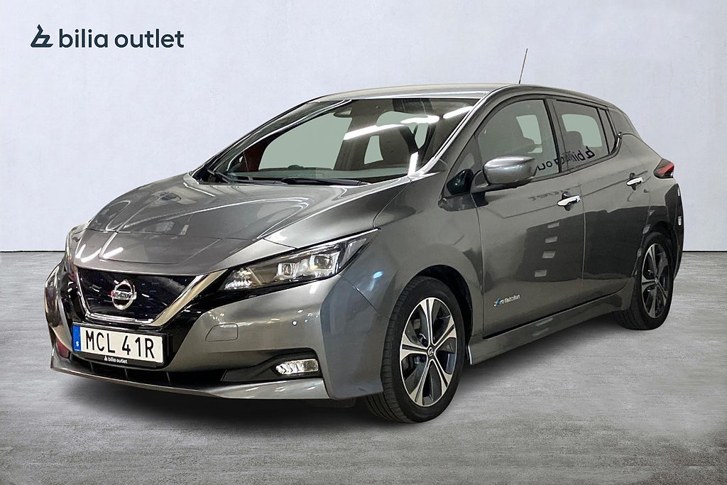 Nissan Leaf 40kWh Tekna 150hk Navi Carplay P-sensor BOSE 360°