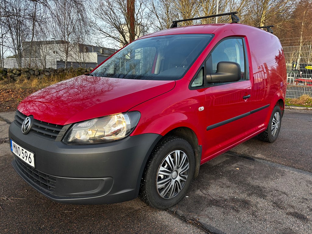 Volkswagen Caddy Skåpbil 2.0EcoFuel Drag S.o.V VAT/MOMS Sv-Såld