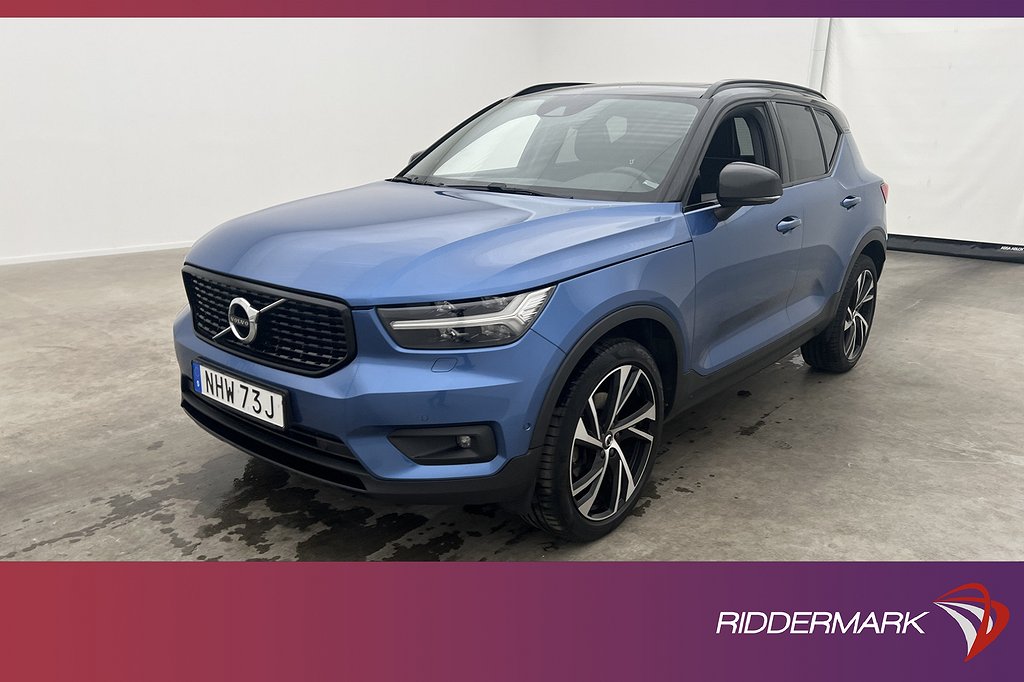 Volvo XC40 T5 AWD R-Design VOC Värm Pano H/K Kamera GPS Drag