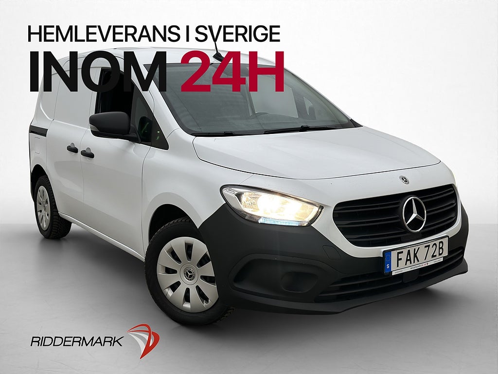 Mercedes-Benz Citan 110CDI Dragkrok Kamera Farthållare Moms