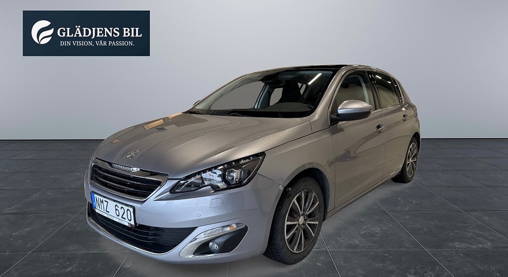 Peugeot 308 1.6 THP 125hk,Allure,Panorama,Keyless GPS-Servad 1Ägare