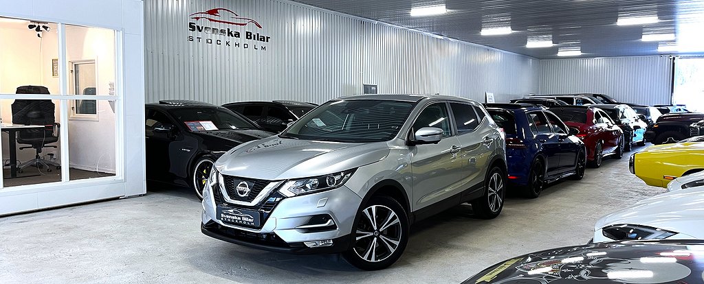 Nissan Qashqai 1.2 DIG-T XTRONIC-CVT /DRAG/NAVI/360°/LÅG MIL