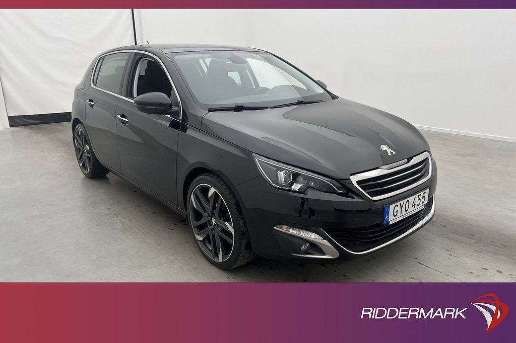 Peugeot 308 e-THP 130hk Allure Sensorer Pano Navi Låg-skatt