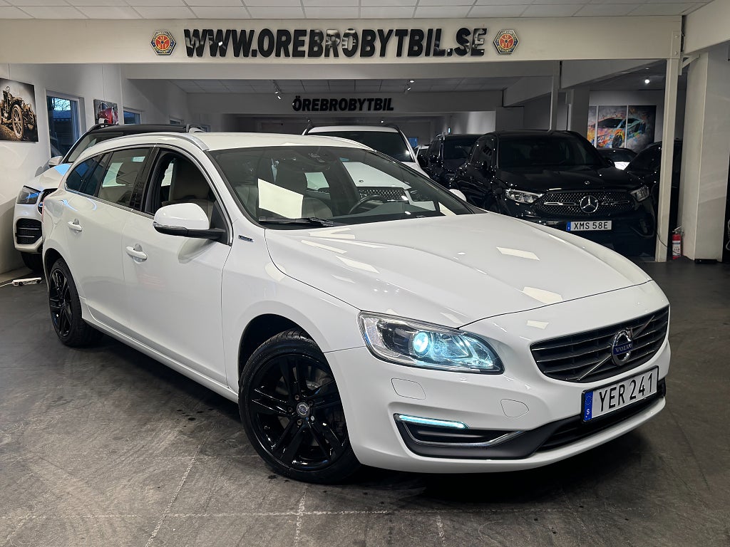 Volvo V60 D6 Twin Engine AWD Summum Drag Gps Värmare 288hk 