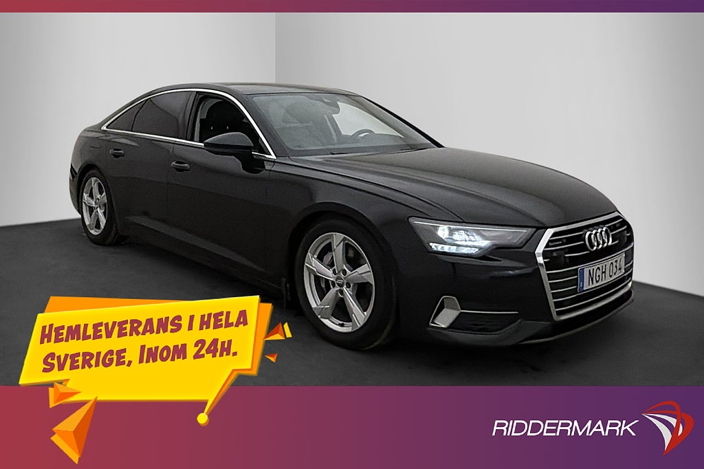 Audi A6 45 TDI 231hk Quattro Proline Cockpit Dragkrok Kamera