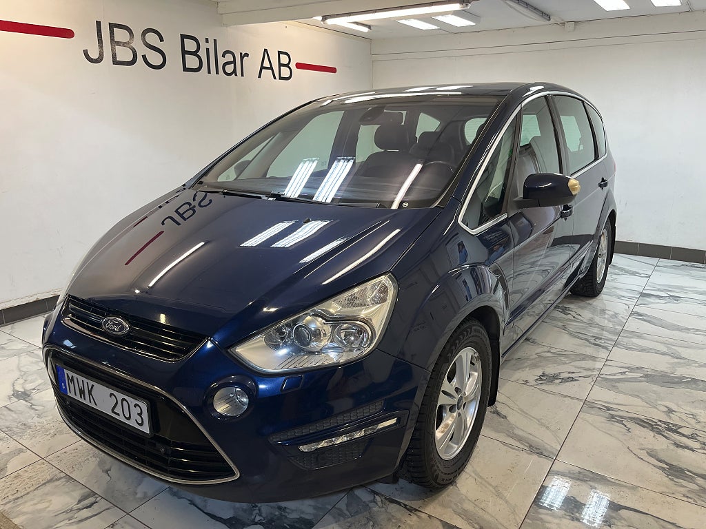 Ford S-Max 2.0 TDCi Powershift Business Euro 5, 7-sits, Ny kamrem