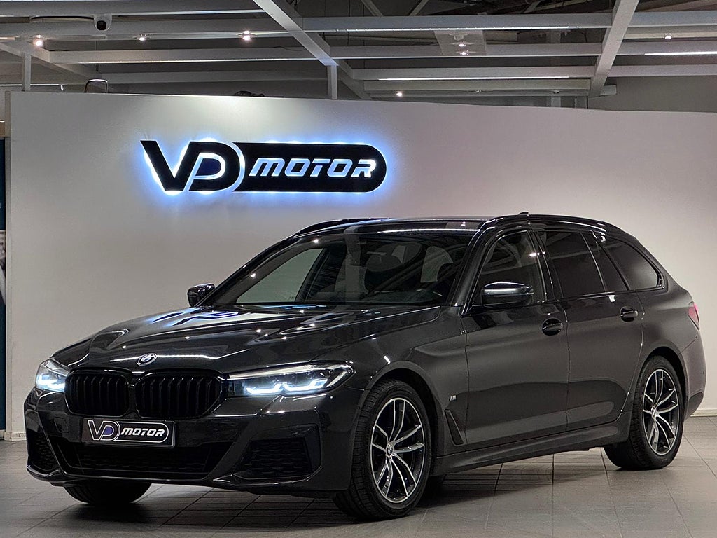 BMW 520d xDrive Touring M Sport Cockpit Hifi Värmare Drag 190hk