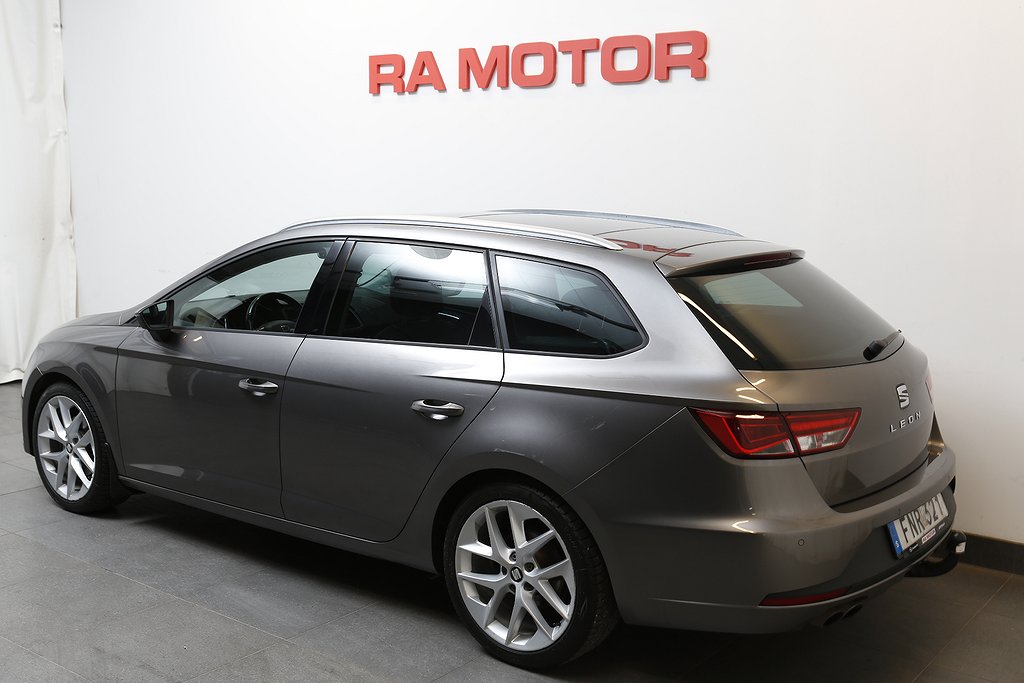 Seat Leon ST 2,0 TDI 150hk 4Drive FR Panorama Kamera Drag 2016