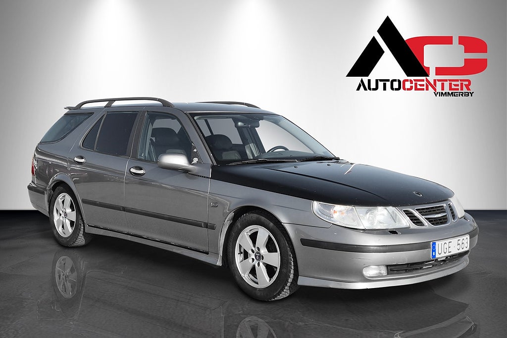 Saab 9-5  2.3 Turbo Aero 250Hk 0,95% Drag Skinnstolar 