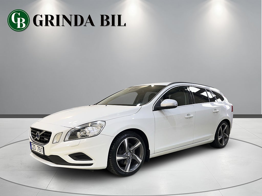 Volvo V60 D5 215HK AWD R-DESIGN DRAG CITY SAFETY SPORTRATT 
