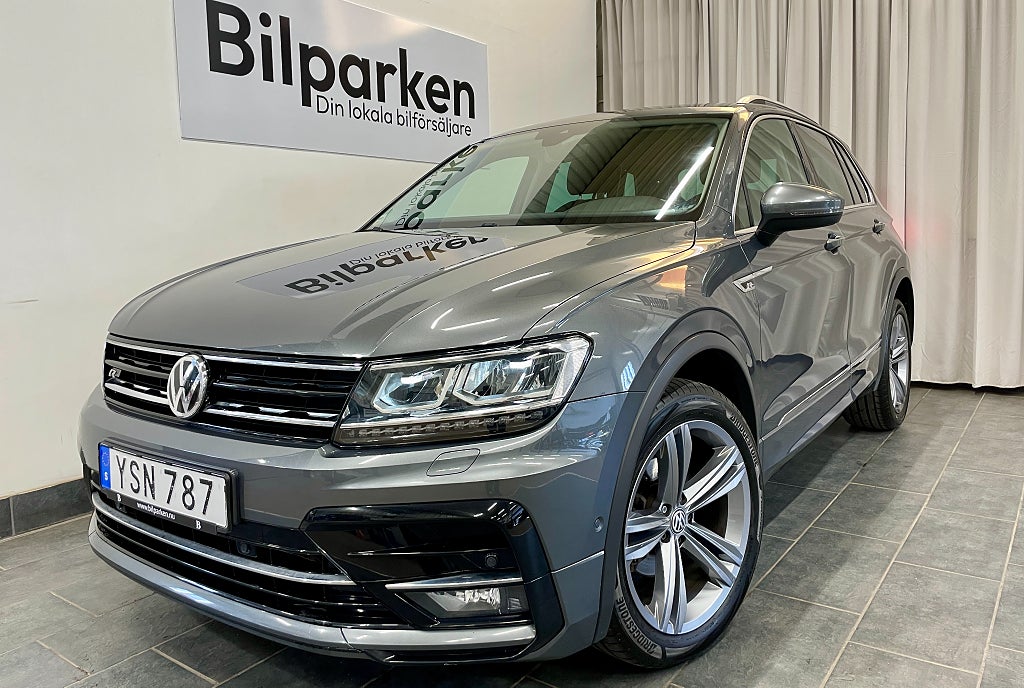 Volkswagen Tiguan 2.0 TDI R- Line 4Motion Base Euro6 150hk  APPLE/VÄRMARE