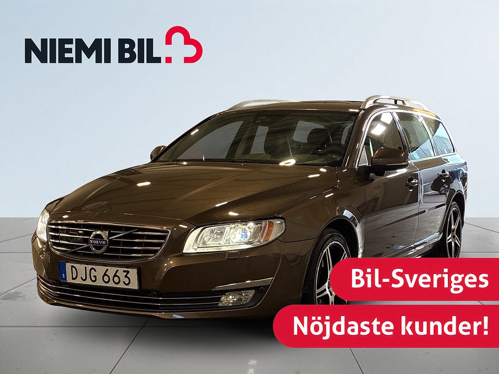 Volvo V70 D4 AWD Aut Classic, Summum Drag Värmare Kamera Pano S&V