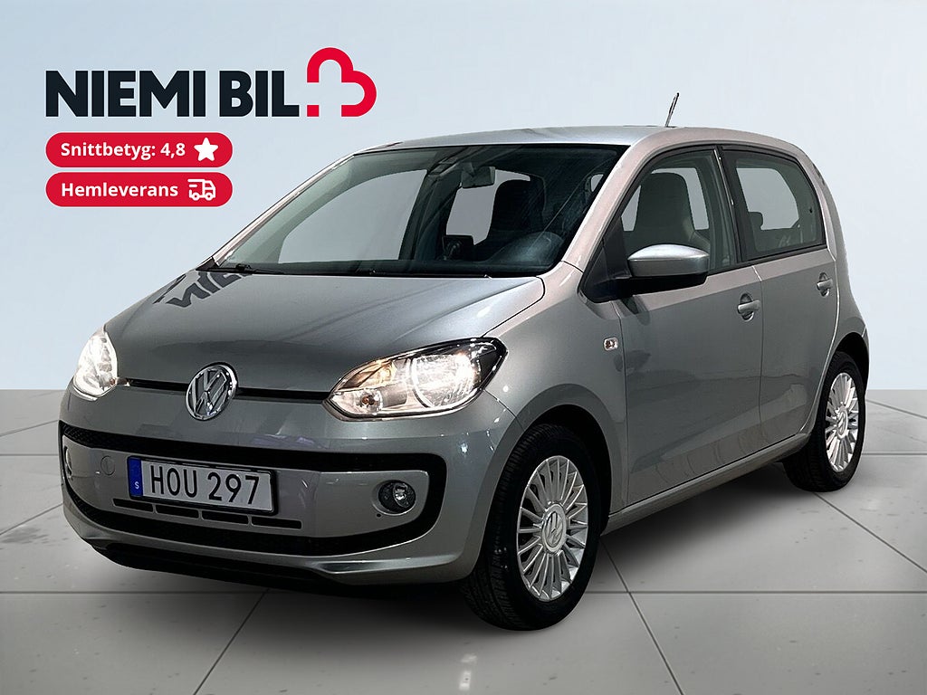 Volkswagen UP! 5-dörrar 1.0 MPI high up! Motorvärmare S/V-hjul