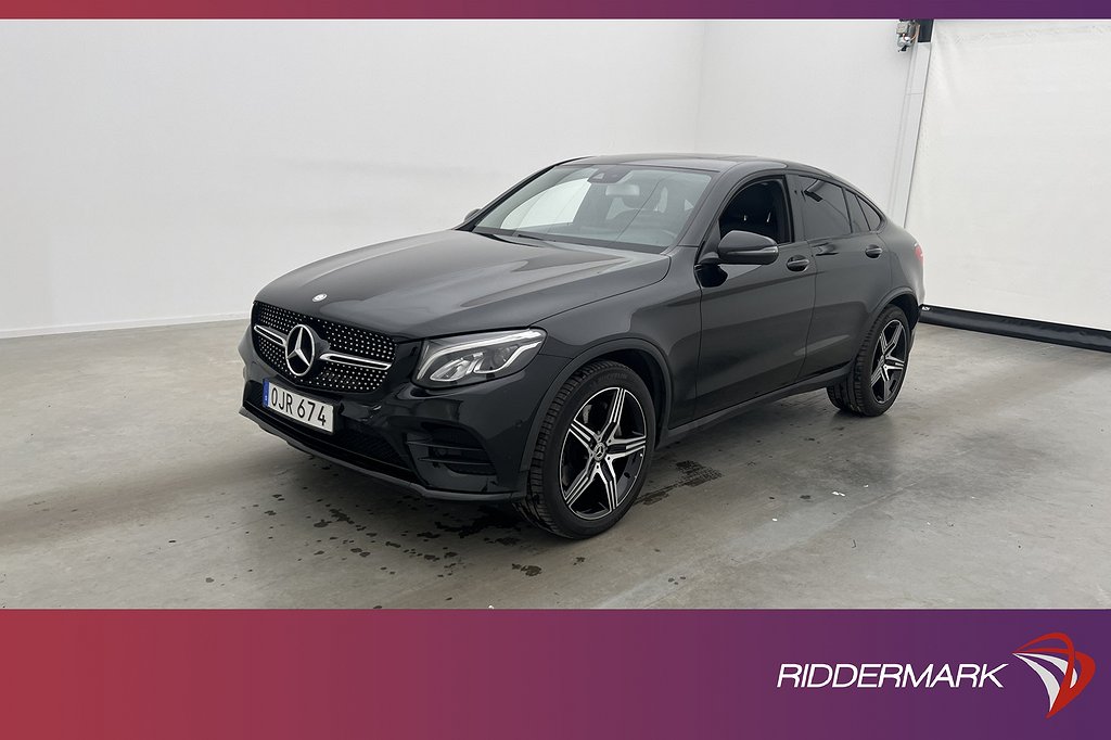 Mercedes-Benz GLC 250 Coupé 204hk 4M AMG Värm Pano Burmester