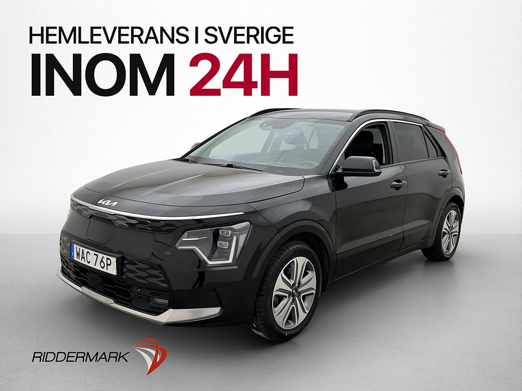 Kia Niro EV 204hk Advance Plus H/K Head Up Kamera Skinn MOMS