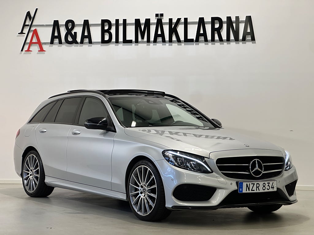 Mercedes-Benz C 220 T d 7G-Tronic Plus AMG NIGHT Panorama Drag kamera