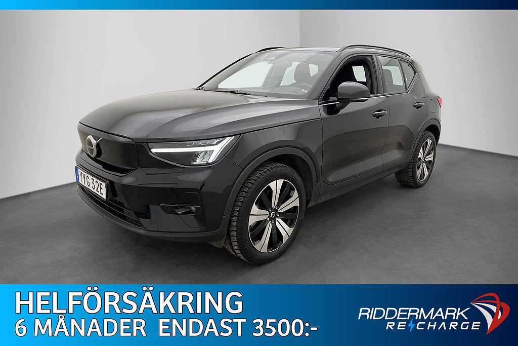 Volvo XC40 Recharge Single Motor Plus Drag Värmare MOMS