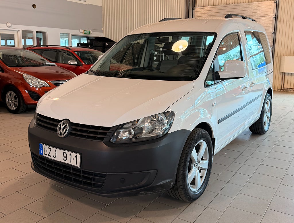 Volkswagen Caddy 1.6 TDI DPF Euro 5 DSG, SoV, Ny servad, Ny kamremssats