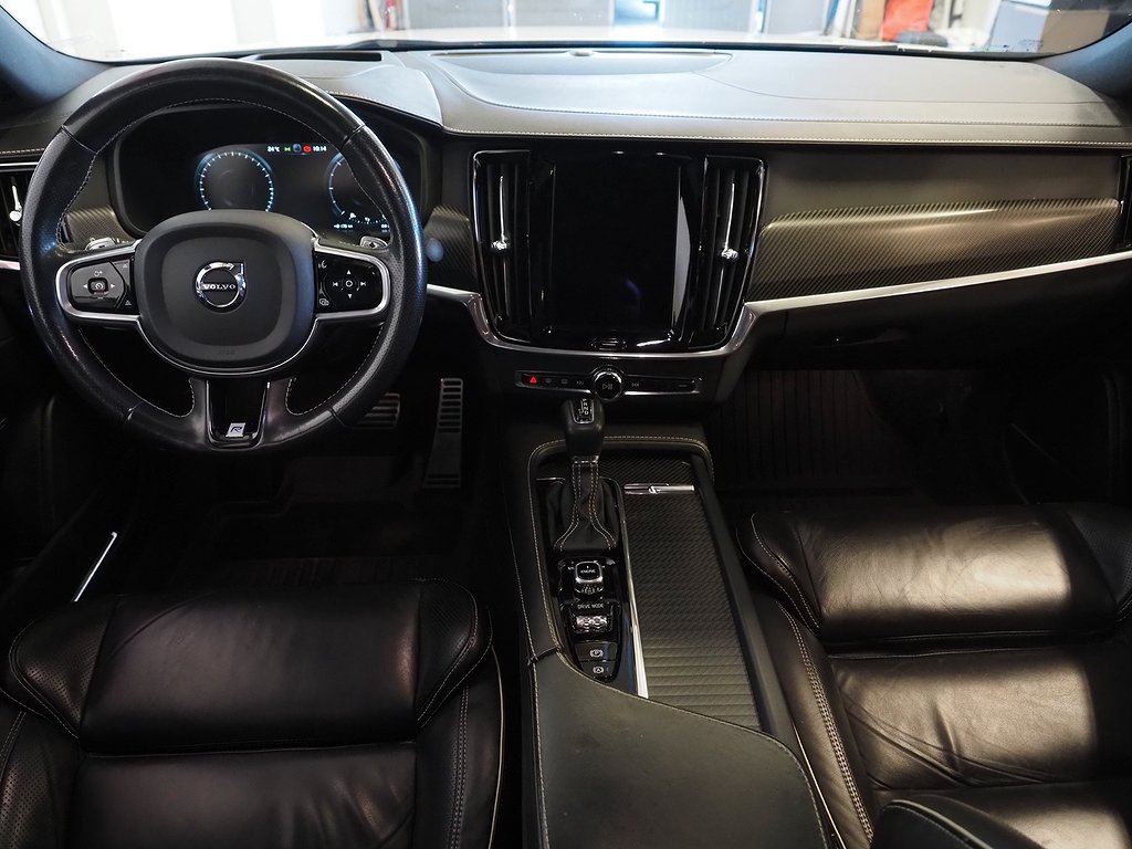 Volvo S90 D5 235hk AWD R-Design Taklucka Nav 360º Drag Skinn 2017