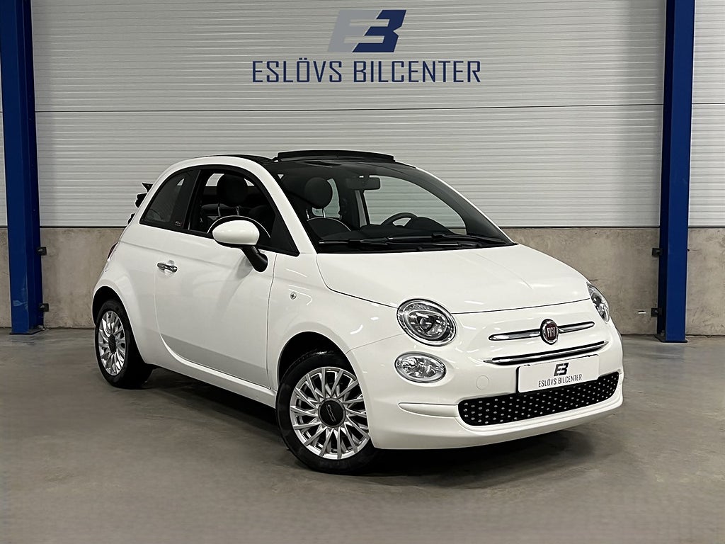 Fiat 500C Hybrid Manuell 70 HK / Cab / Lounge / CarPlay /