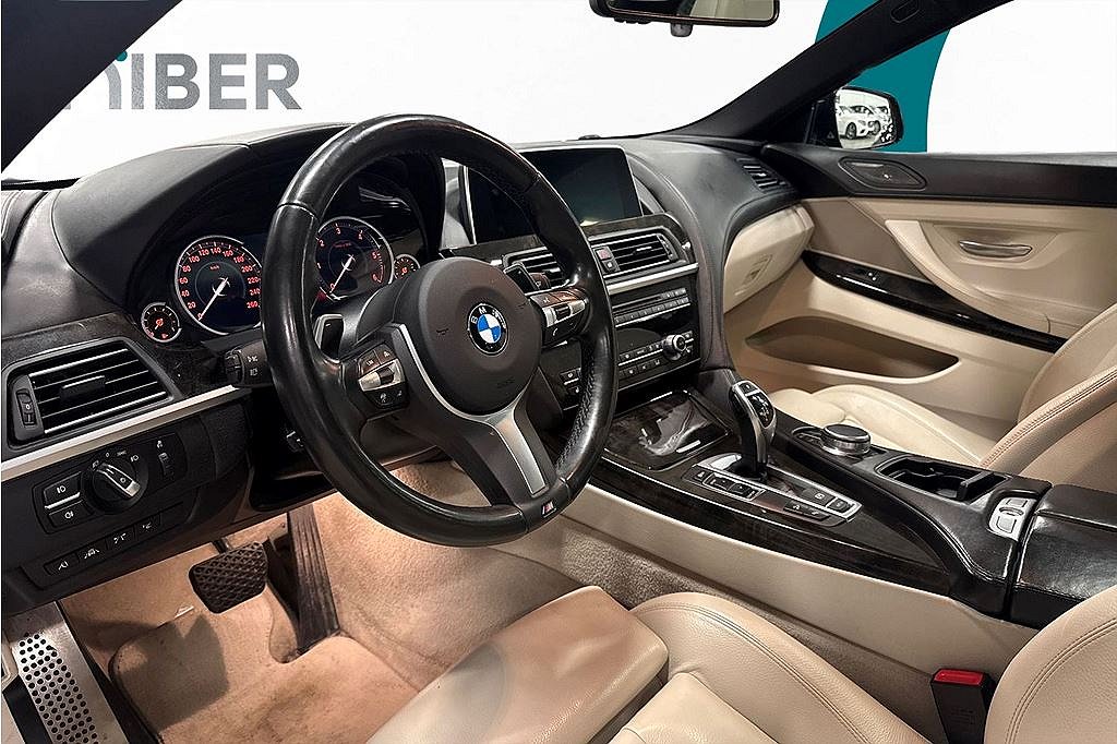 BMW 640 D xDrive M-Sport, 313hk, HUD, 2 brukare, Minnespkt, Taklucka