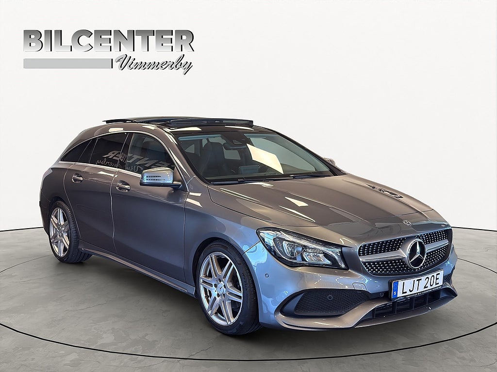 Mercedes-Benz CLA 180 Shooting Brake AMG B-kamera Drag Pano