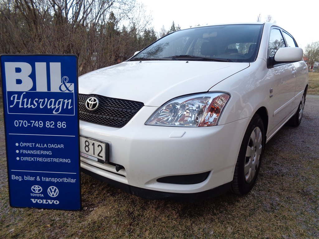 Toyota Corolla 5D 1.6 VVT-i FÅ ÄG/NYBES U.A./FULLSERV