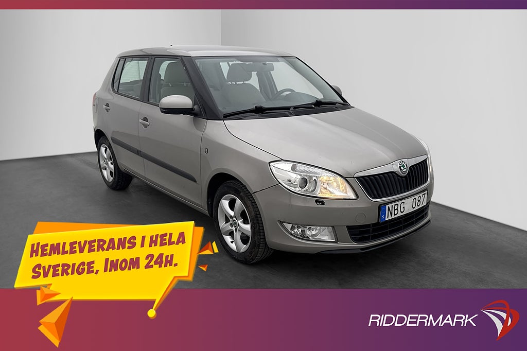 Skoda Fabia Elegance 1.2 TSI Få brukare P-Sensorer Låg skatt