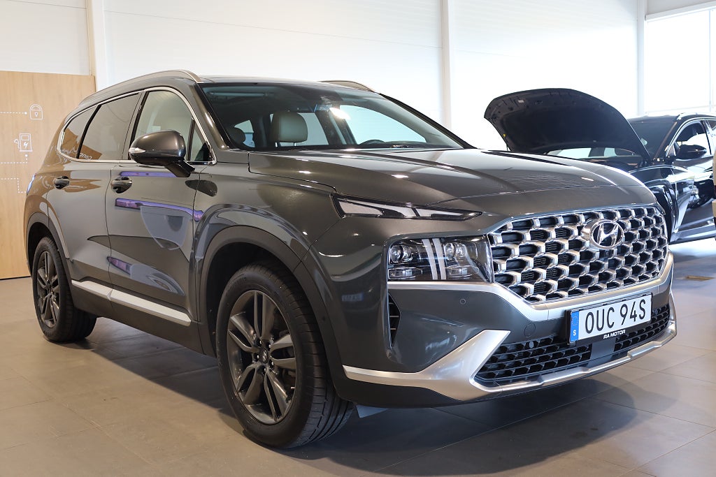 Hyundai Santa Fe HEV AWD Advanced 7-sits 360° Navi Pano HUD Krell Läder 2021