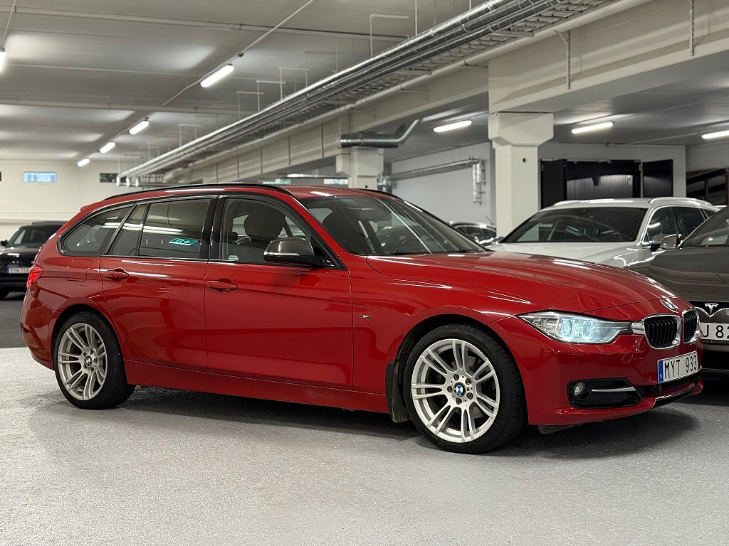 BMW 320 d Touring Steptronic S-line 1ÅRSGARANTI/FRILEVERANS