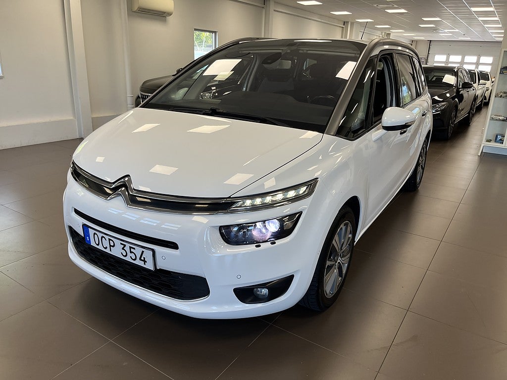 Citroën Grand C4 Picasso 1.6 BlueHDi EAT Automat 7 Sits Drag Navi 120hk,