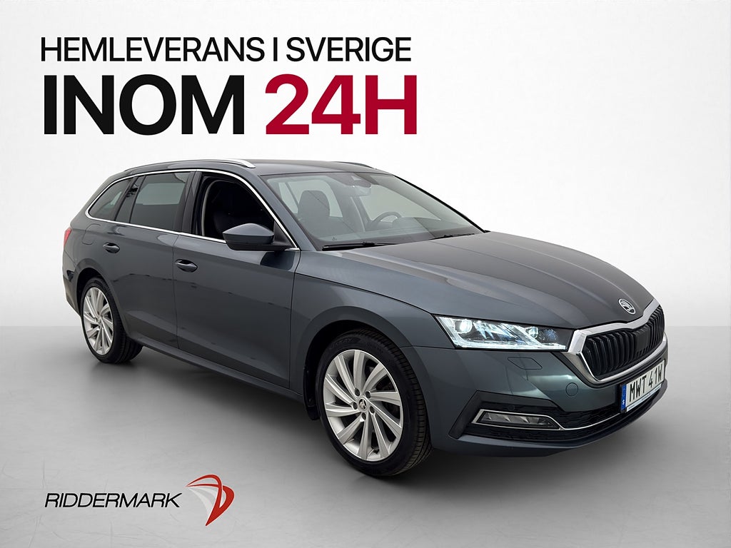 Skoda Octavia Kombi IV Plug-in Style Värmare Kamera CarPlay