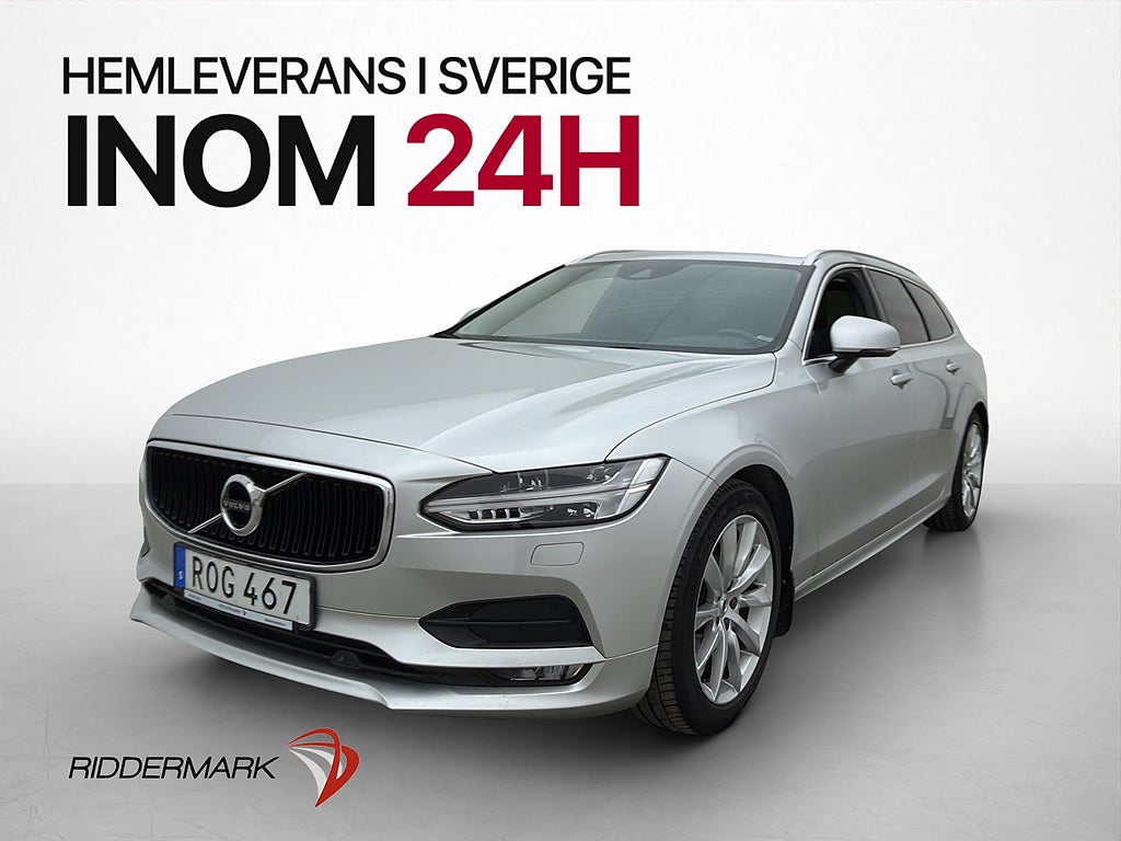 Volvo V90 D3 Momentum HUD Kamera Värmare Navi BLIS Drag