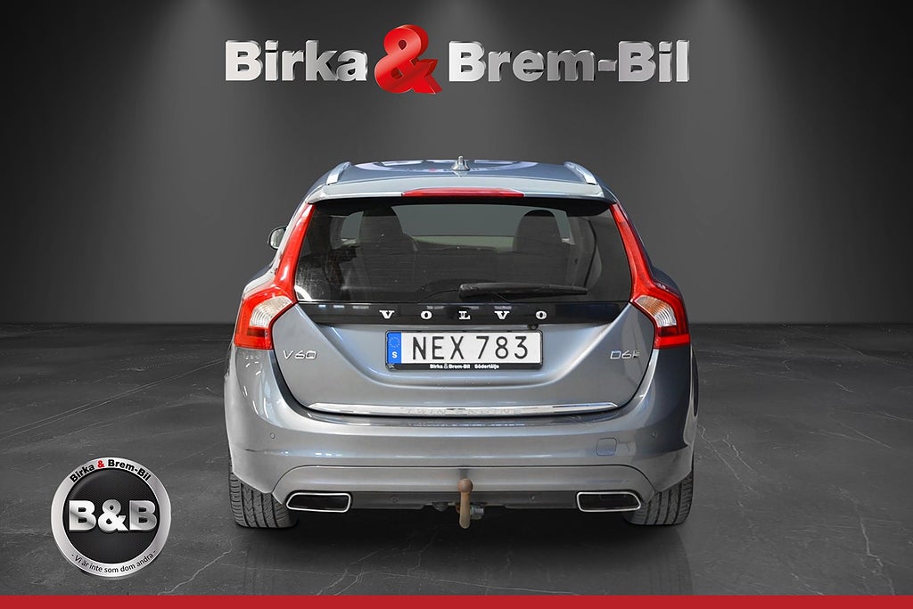 Volvo V60 D6 Hybrid Summum 298hk VOC, DRAG AWD TAKLUCKA