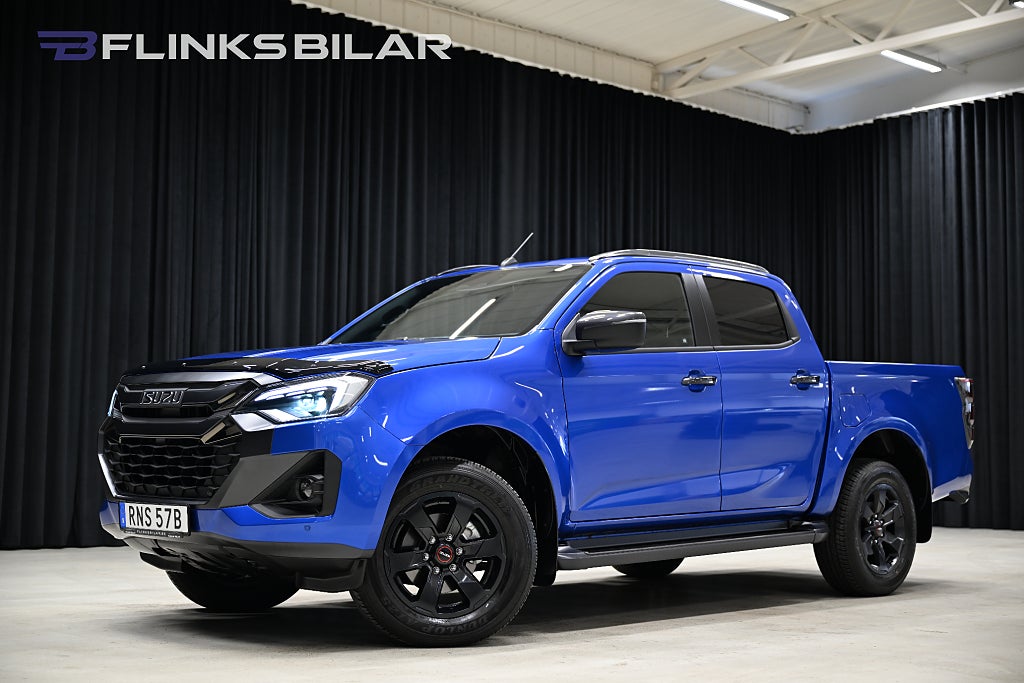 Isuzu D-Max 163HK Automat|XRX|Dubbelhytt|Drag|Värmare|Moms|Nybil