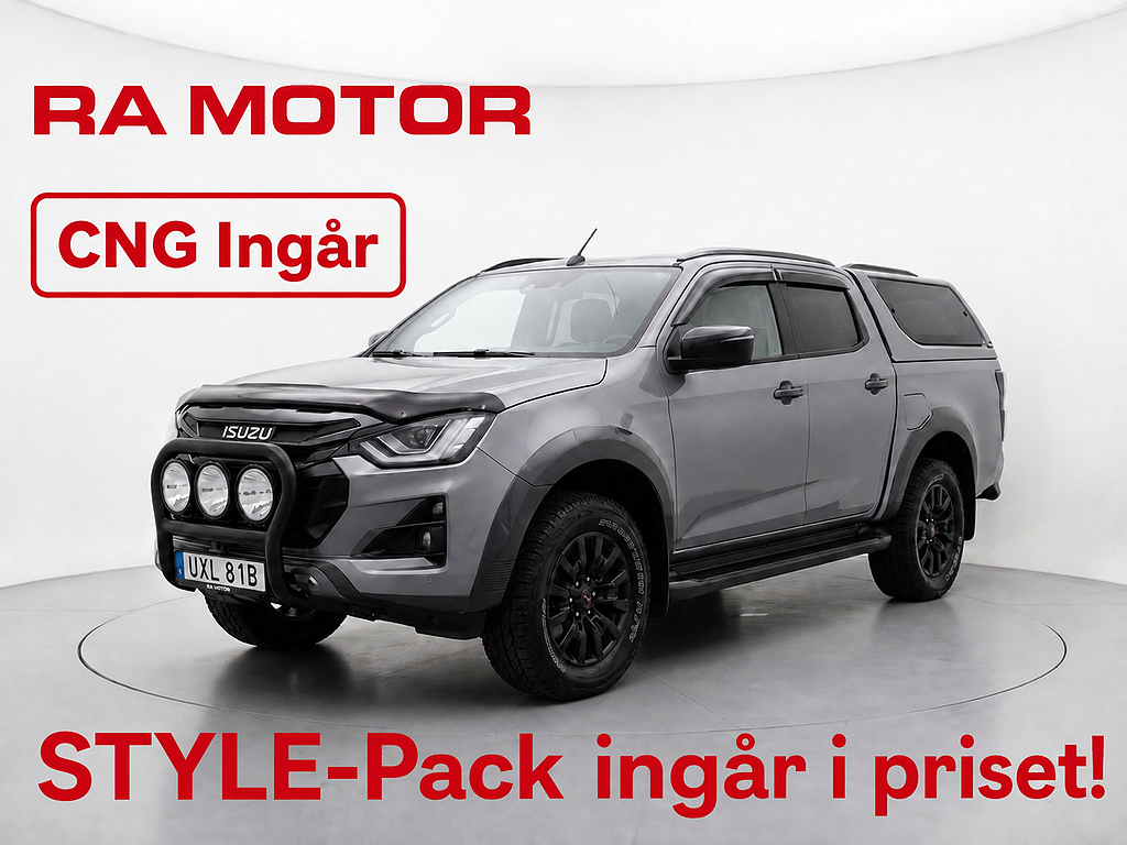 Isuzu D-Max XRX *NYA MODELLEN* DC 2.2 CNG 4WD | Stylepack | Demo 2026