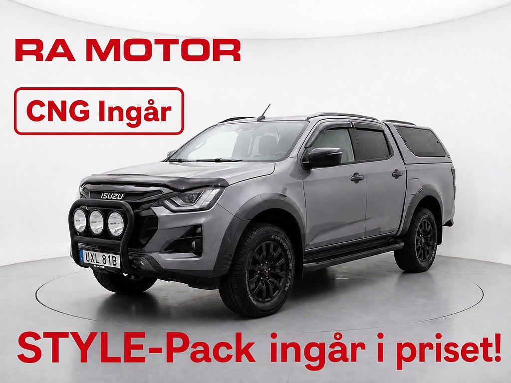 Isuzu D-Max XRX *NYA MODELLEN* DC 2.2 CNG 4WD | Stylepack | Demo